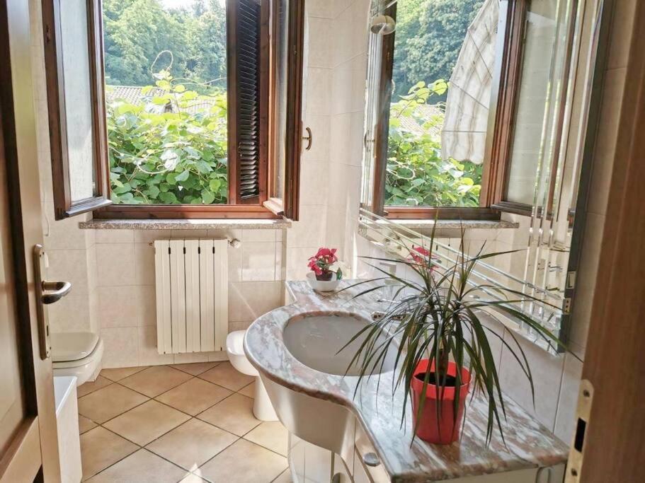 Il Vecchio Kiwi - House With Private Garden Villa Oleggio Castello Luaran gambar